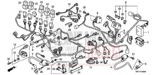 WIRE HARNESS (XL1000V) XL1000V7 de 2007